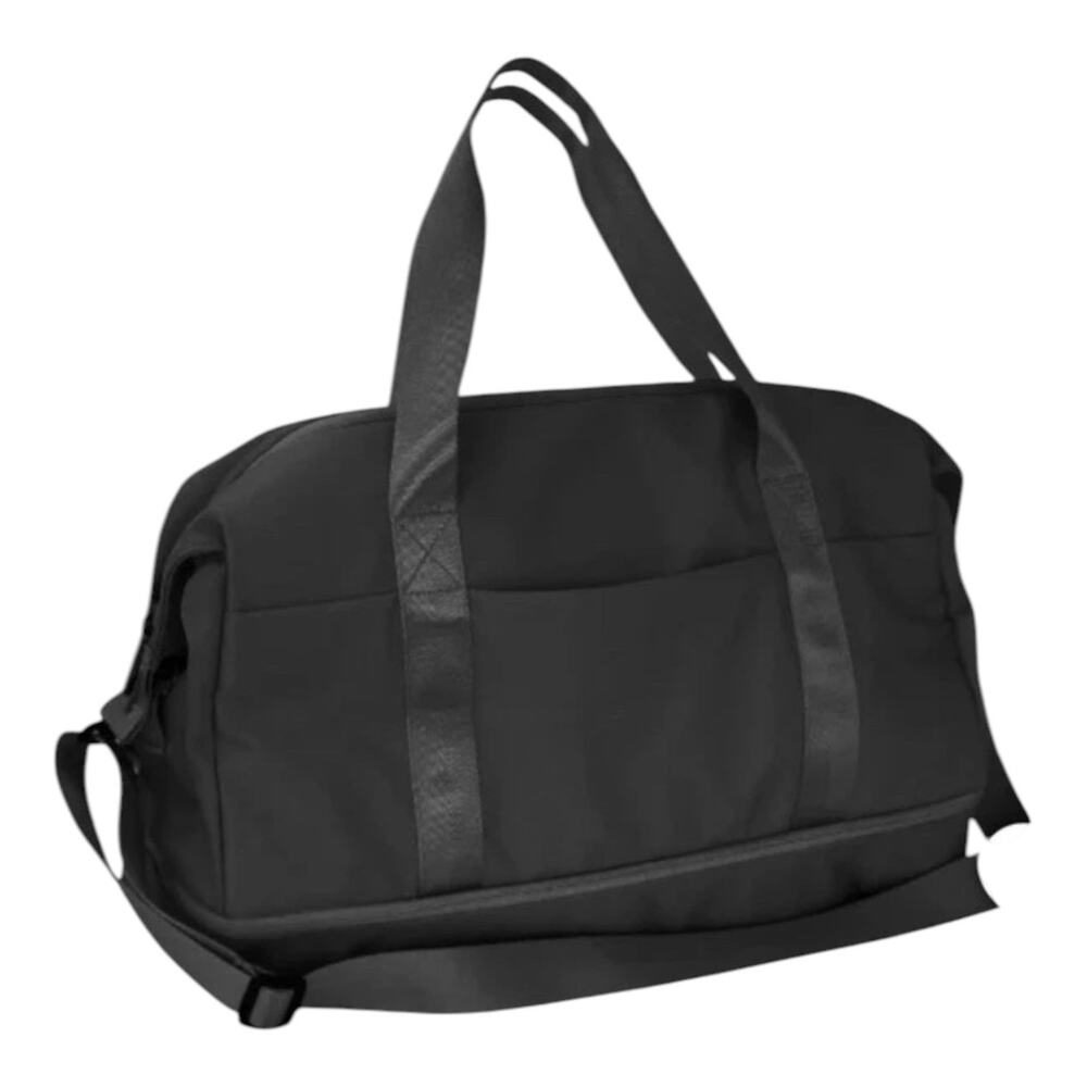 Mytagalongs Toronto Duffle Bag With Trolley Pass Black New W/ Tags